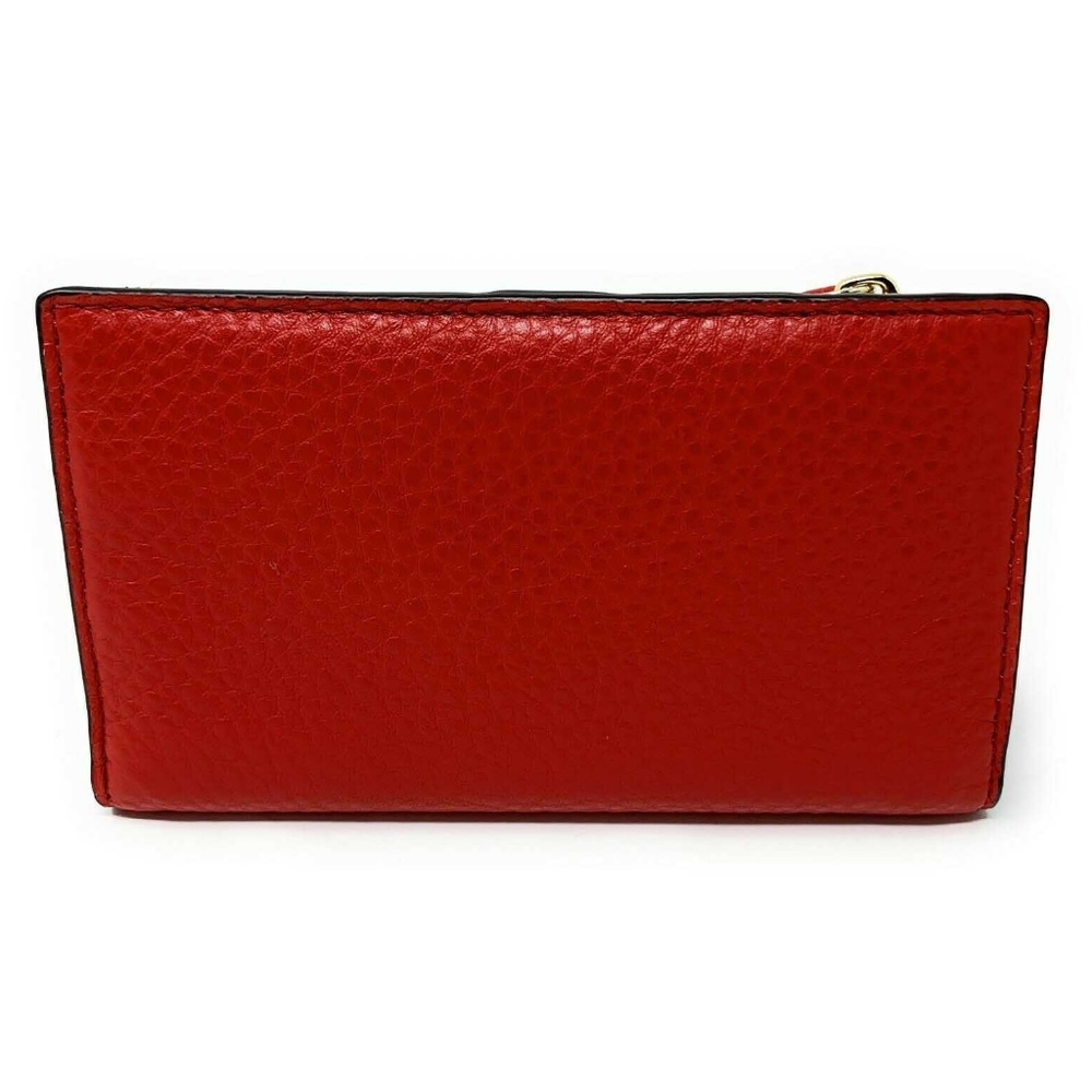 Kate Spade Jackson Small Slim Bifold Wallet Chili - Picture 2 of 4